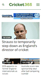 Mobile Screenshot of cricket365.com